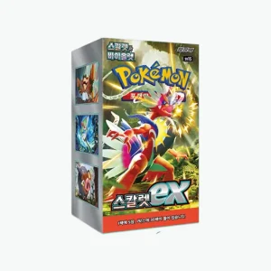 Display pokemon scarlet ex coréen