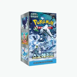 Display pokemon snow hazard coréen