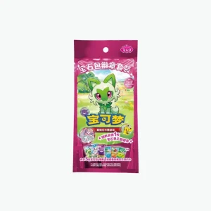 Tripack pokemon gem badge set